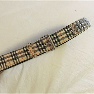 Burberry Pattern Belt